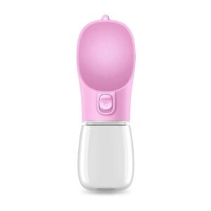 2-in-1 Travel Pet Bottle: Convenient Food and Water Storage